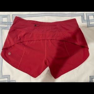 Lululemon speed up shorts